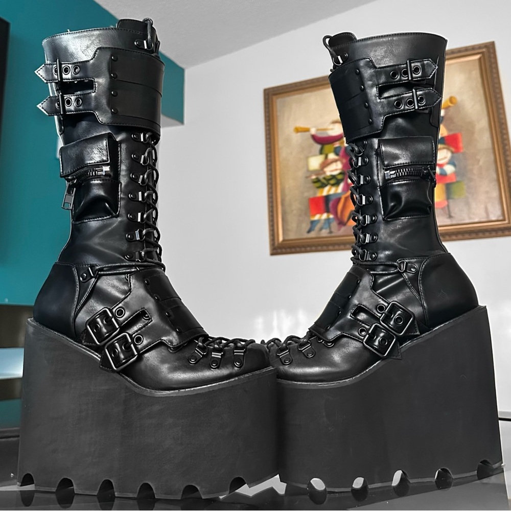 DOLLSKILL CLUB EXX GALAXY GUARD TRAITOR BOOTS